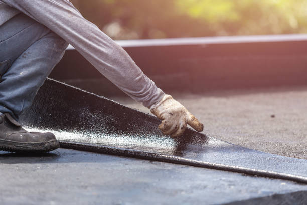Professional Basement Waterproofing technician working in Taylor, MI